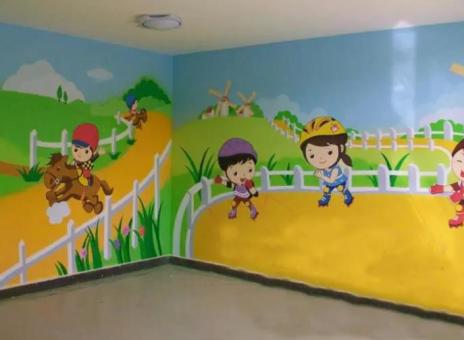 礼泉幼儿园墙体彩绘制作流程及注意事项