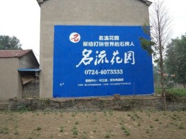 礼泉农村墙体广告的长尾效应