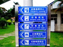 礼泉标识导向系统设计需要掌握的四大元素