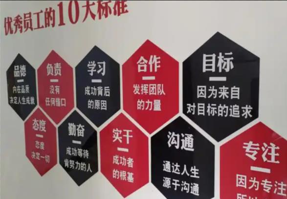 礼泉公司文化墙的作用
