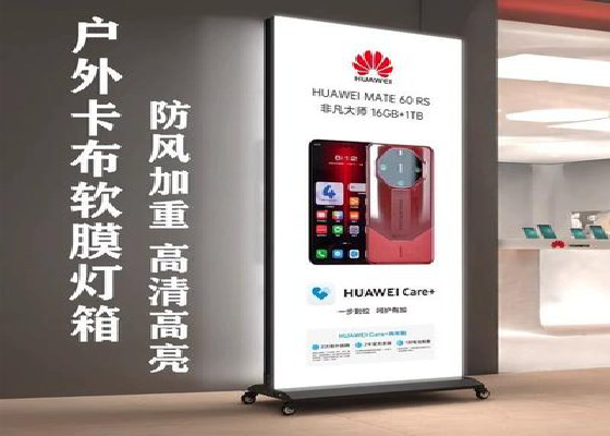 礼泉户外防水灯箱的应用特点及适用范围。
