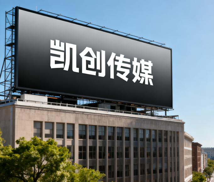 礼泉户外广告牌的设计与制作