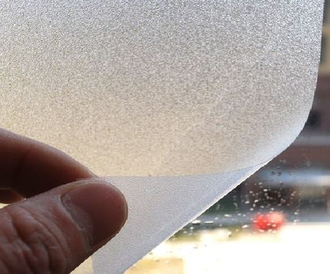 礼泉玻璃门外面粘广告用什么材料好？