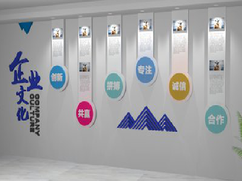 礼泉企业文化墙需要传递什么办公文化？